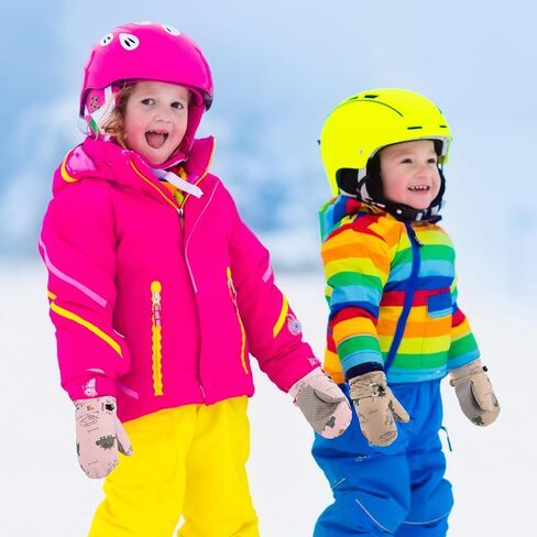 اصطف Yoofoss Fleece طفل صغير من القفازات الثلجية للطفل للبنين والبنات in Kuwait