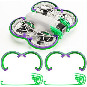 أدوات حزمة الملحقات لـ DJI Neo ، غطاء مكافحة الاكتتاب DJI ، متوافق مع ملحقات DJI Neo Drone Drone ، واقي المصد Drone Gimbal (Purple)