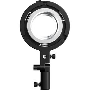 GVM Bowens Mount Adapter for PD60B PD60C PL60B PL60C, Updated Version Different Angles of Holder for Any Bowens Mount Accessories, Such as Softbox, Barndoor, Fresnel Lens