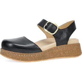 Dansko Brynlee Closed-Toe Platform Mary Jane for Women - Memory Foam and Suede Wrapped Footbed for an Extra Plush Comfort and Support