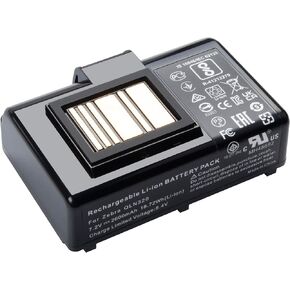 QLN320 Printer battery for Zebra Printer ZQ610 QLN320 QLN220 QLN220(HC) QLn320HC ZQ500 ZQ510 ZQ520 ZQ521 ZQ610 ZQ620 ZR628 ZR638 ZQ658 ZQ668 PN BTRY-MPP-34MA1-01 P1023901 P1031365-025 7.4V 3400mah