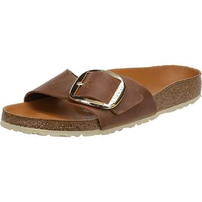Womens Birkenstock Madrid Big Buckle Summer Fashion Oiled Leather Sandal
