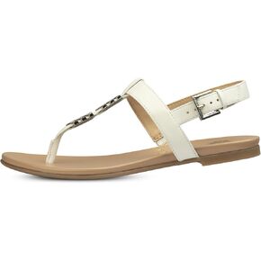 JATAREA Slip-On Flat Gladiator Sandals for Women | Perfect Dressy Summer Sandals with Back Strap