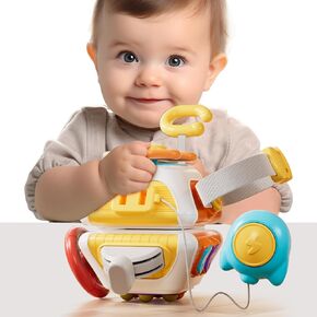 Montessori Sensory Toys for Toddlers 2-3,Busy Cube Toys for 2 Year Old Boy Grils,Educational Puzzle Toys 18+ Month, Learning Toys for Toddlers 2-3 yers Old