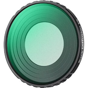 K&F Concept Black Diffusion 1/4 Filter for DJI Osmo Action 5 Pro/Osmo Action 4, Creative Mist Cinematic Effect Filters, Multi-Coated/Optical Glass/Aluminum Alloy Frame
