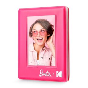 Kodak x Barbie 64-Photo Mini Photo Album with Transparent Window Cover for Barbie Instant 2x3" ZINK Zero Ink Photo Paper