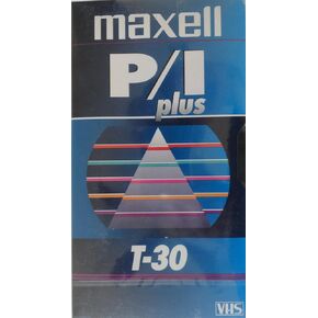MAXELL T-30 PLUS Professional VHS tape - 10 Pack