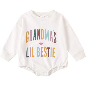 Baby Boys Girls Bodysuit Clothes Newborn Outfit Romper Jumpsuit Outfit 0-18 Months in Saudi Arabia