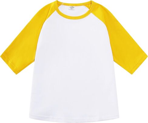 CREATOR Toddler Baby Girls Boys 3/4 Sleeve Shirts Raglan Shirt Baseball Tee Cotton T-Shirt in Saudi Arabia