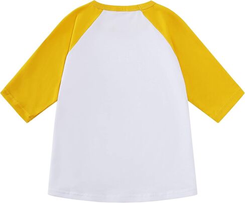 CREATOR Toddler Baby Girls Boys 3/4 Sleeve Shirts Raglan Shirt Baseball Tee Cotton T-Shirt in Saudi Arabia