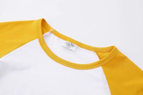 CREATOR Toddler Baby Girls Boys 3/4 Sleeve Shirts Raglan Shirt Baseball Tee Cotton T-Shirt in Saudi Arabia
