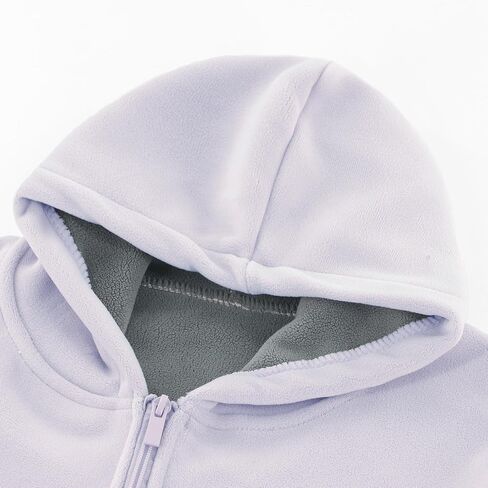 Kids Zip Hoodie for Winter&Autumn, Toddler Fleece Jacket Coat for Kids Age 3Y-14Y in Saudi Arabia