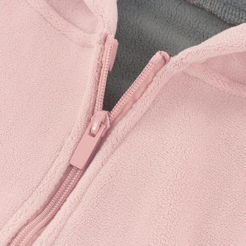 Kids Zip Hoodie for Winter&Autumn, Toddler Fleece Jacket Coat for Kids Age 3Y-14Y in Saudi Arabia