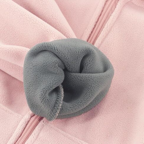 Kids Zip Hoodie for Winter&Autumn, Toddler Fleece Jacket Coat for Kids Age 3Y-14Y in Saudi Arabia