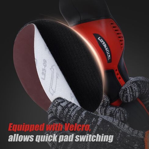 Cordless Buffer Polisher for Car Detailing Compatible for milwaukee 18V Battery, Power Polishers and Buffers Up To 5500Rpm, Orbital Buffer Cordless for Car with 6 Variable Speed -NO Battery in Kuwait