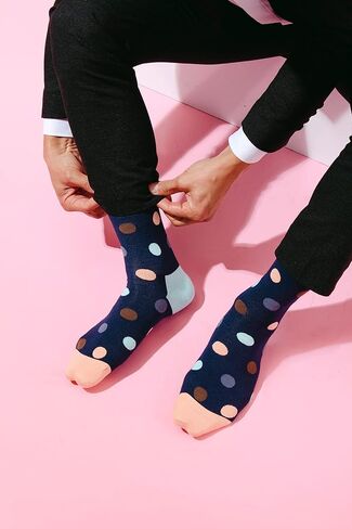 جوارب GoWith الرجالية، رايون مصنوعة من الخيزران الناعم والمريح وخفيف الوزن، جوارب رفيعة قابلة للتنفس، صندوق هدايا in Kuwait