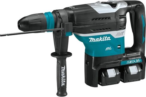 Makita XRH07PTU 18V X2 LXT LITHIUM-ION (36V) بدون فرش من 1-9/16 "AVT Rotary Hammer Advanced ، تقبل SDS-MAX بت ، AWS (5.0AH) in Kuwait