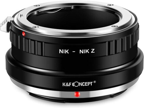 K&F Concept FTZ Lens Mount Adapter متوافق مع عدسة Nikon F/AF AI-S إلى Nikon Z Series Z6 Z7 Camera in Saudi Arabia