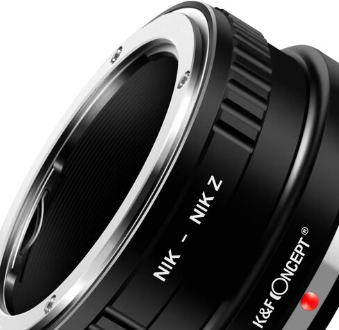 K&F Concept FTZ Lens Mount Adapter متوافق مع عدسة Nikon F/AF AI-S إلى Nikon Z Series Z6 Z7 Camera in Saudi Arabia