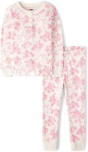Gymboree Girls' Gymmie Cotton Pajama Sets, Big Kid, Toddler, Baby in Saudi Arabia
