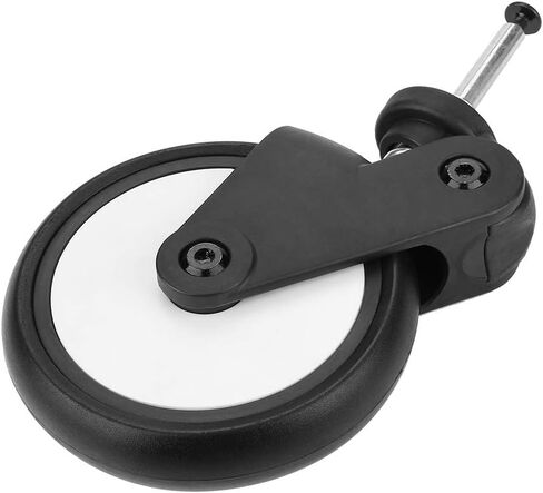 Baby Strollers Rubber Wheels, Baby Strollers Front/Back Wheels Replacement Accessories for Yoya Vovo Wheel Kids Carriage with Tools(1 Pair Front Wheel) in Saudi Arabia