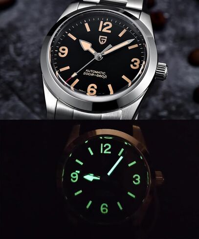CEYADG Pagani Design Automatic Watches for Men 36mm Stainless Steel Men’s Wristwatch, Sapphire Mechanical Watches, NH35A Movement in Saudi Arabia