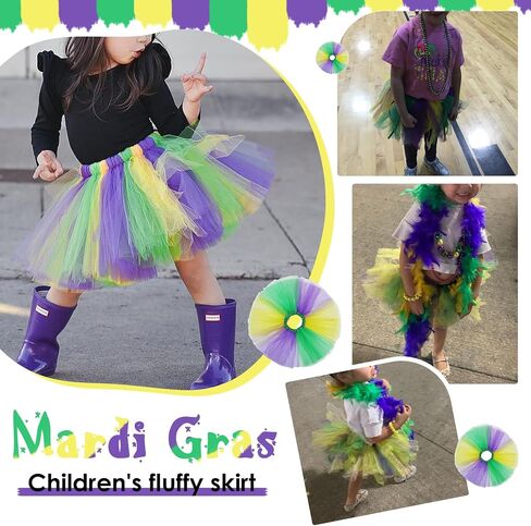 Zando Tutu for Girls Tutu Skirt Tutu for Toddler Girls Toddler Tutu Skirt بالإضافة إلى Size Tutu Tulle Skirt for Girls Baby Tutu in Kuwait