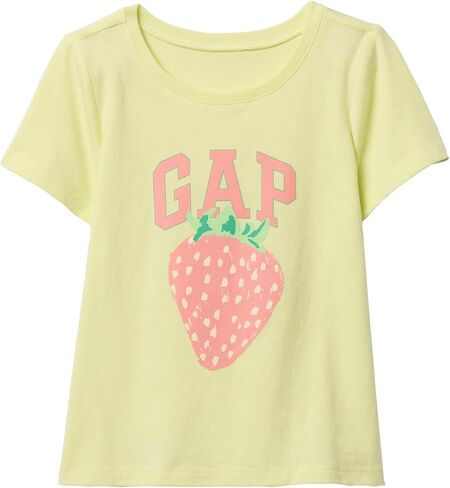 GAP Baby Girls' Short Sleeve Graphic Tee in Saudi Arabia