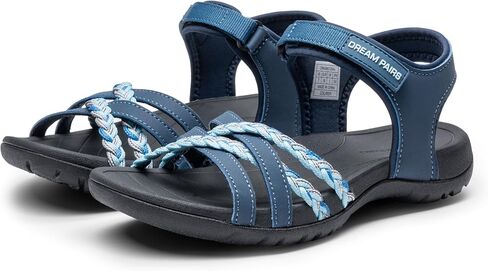 DREAM PAIRS Womens Sandals Light Weight Hiking Sandals for Women Comfortable Athletic Quick-Drying Walking Hiking Water Sandals in Saudi Arabia