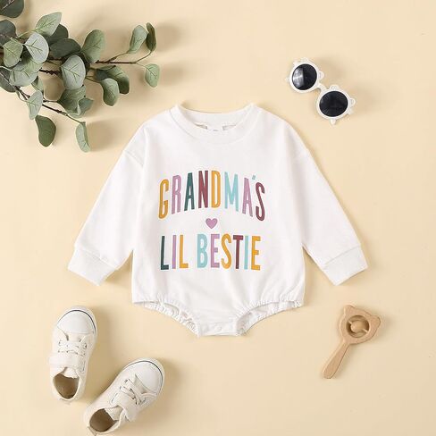 Baby Boys Girls Bodysuit Clothes Newborn Outfit Romper Jumpsuit Outfit 0-18 Months in Kuwait