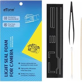 PreCut Light Seal Foam Sponge Kit Repair for Canon AE-1/AE-1 Program Film Camera