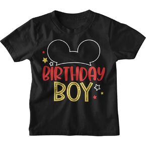 Luke and Lulu 2nd Birthday Shirt Boy - Mouse Themed Birthday Boy Shirt 2 - Premium 2nd Birthday Outfit Boy - Two Shirt