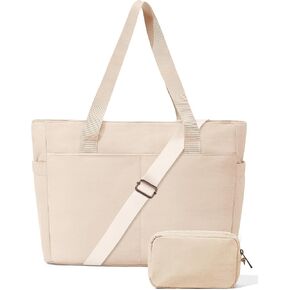 Diaper Bag Tote with Zipper, Large Capacity Crossbody Baby Bag with Multi Pocket, Hospital Bag for Labor Delivery