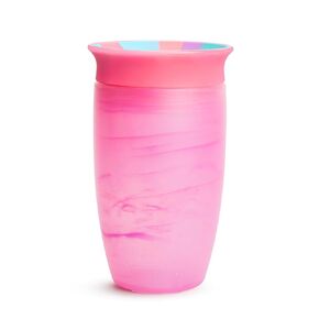 Munchkin® Miracle® 360 Toddler Sippy Cup, Spill Proof, 10 Ounce, Tropical Swirl, Pink/Multi