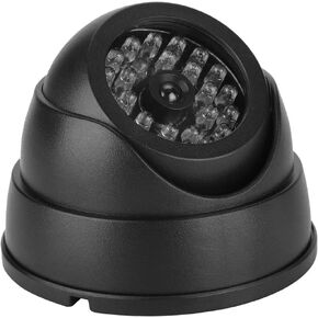 Dummy Camera Dummy Surveillance Security Camera, Fake Security Camera with 30pcs IR LEDs, for Home, Office, Indoor and Outdoor Places