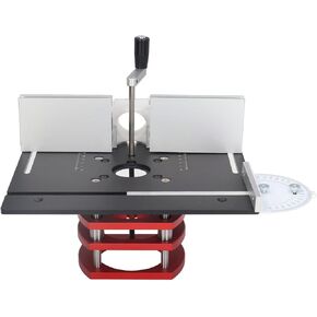 Router Kit, Router , Router with Top Plate Router Lifting Base Woodworking Slotting Trimming Chamfering Table Top for woodworking (Black)
