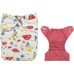 ALVABABY Baby Cloth Diaper Cover, Swim Diaper,Nappy Shell Baby Girls and Boys CDC08