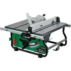 15 AMP 10-Inch Portable Jobsite Table Saw | 25-Inch Rip Capacity | High-Power Cutting Performance