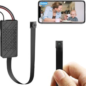 Small Camera Nanny Cam 1080P HD WiFi Camera Security Cameras for Home
