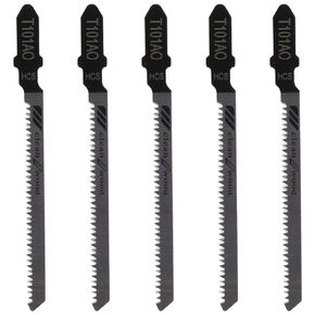 20pcs T101AO Extended Curve Saw Blade,High Carbon Steel Woodworking Saw Blade,Saw Blade for Cutter Machine and T-Shank Scrolling Jig Saw Blades