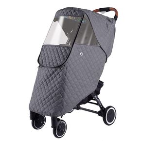 Winter Stroller Rain Cover Warm Windproof Stroller Weather Shield Universal Stroller Accessory,Protect from Rain Snow Wind Dust Sun