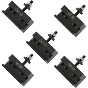 5Pcs Turning Tool Holder 250-001 Quick Change Tool Post Set Tool Post OXA Fit for Lathe Machine