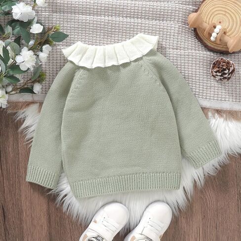 Baby Girl Cardigan Valentines Day Knit Sweater Love Heart Chunky Coat Knitwear Toddler Fall Winter Clothes in Saudi Arabia