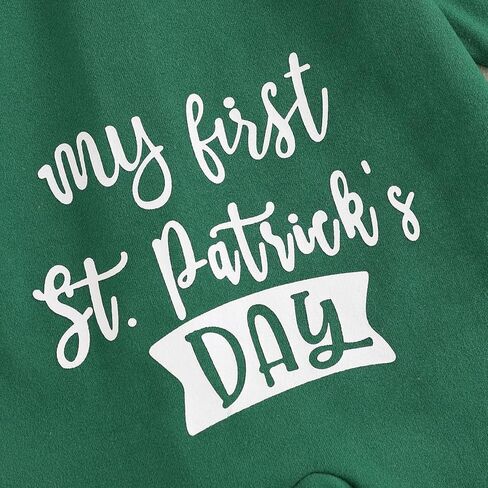 Lamuusaa Newborn Baby Girl Boy Valentines Day Outfit My First Valentines Footie Romper Zipper Bodysuit Jumpsuit Spring Outfit in Kuwait