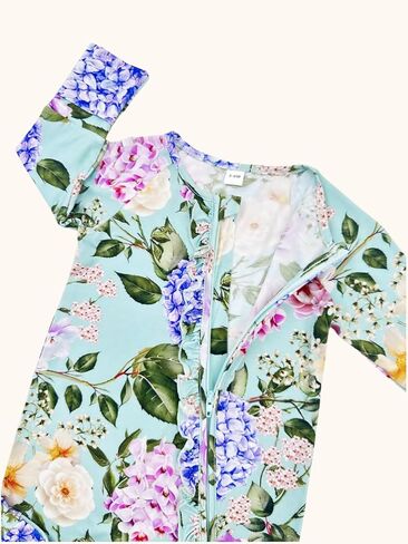 Bow Dream Bamboo Rayon Baby Pajamas Newborn Sleepers Girl Boy Rompers in Saudi Arabia