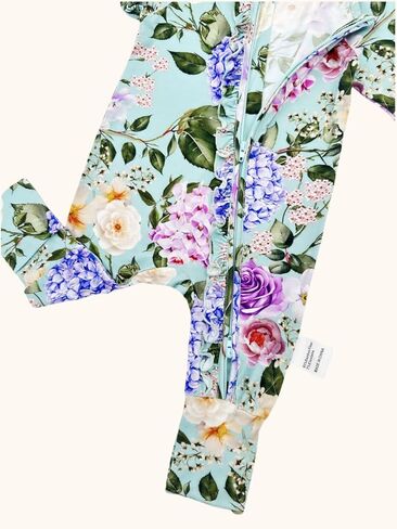 Bow Dream Bamboo Rayon Baby Pajamas Newborn Sleepers Girl Boy Rompers in Saudi Arabia