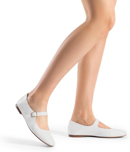 DREAM PAIRS Women's Square Toe Mary Jane Flats | square toe mary jane shoes comfortable classic casual dress ballet flats with buckle strap for daily and work office in Saudi Arabia