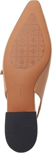 Linea Paolo - Celeste - Womens Leather Or Patent Slingback Flats in Saudi Arabia