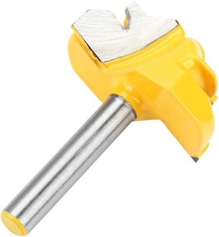 جهاز التوجيه Miter Lock 1/4 بوصة شانك 45 درجة ، أدوات غراء قفل Miter Miter Woodworking تم تعيينها لـ 1/2 "5/8" 3/4 "خشب (1/4 شانك) in Kuwait