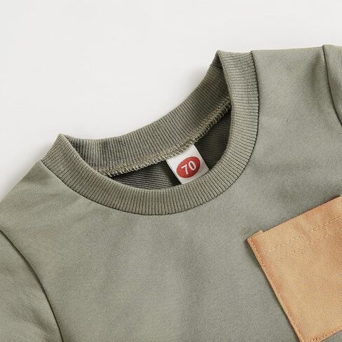 MERSARIPHY Toddler Baby Boy Summer Clothes Short Sleeve T Shirt Shorts Set Infant Boy Stripe Casual Outfit 6 12 18 24 Months in Kuwait